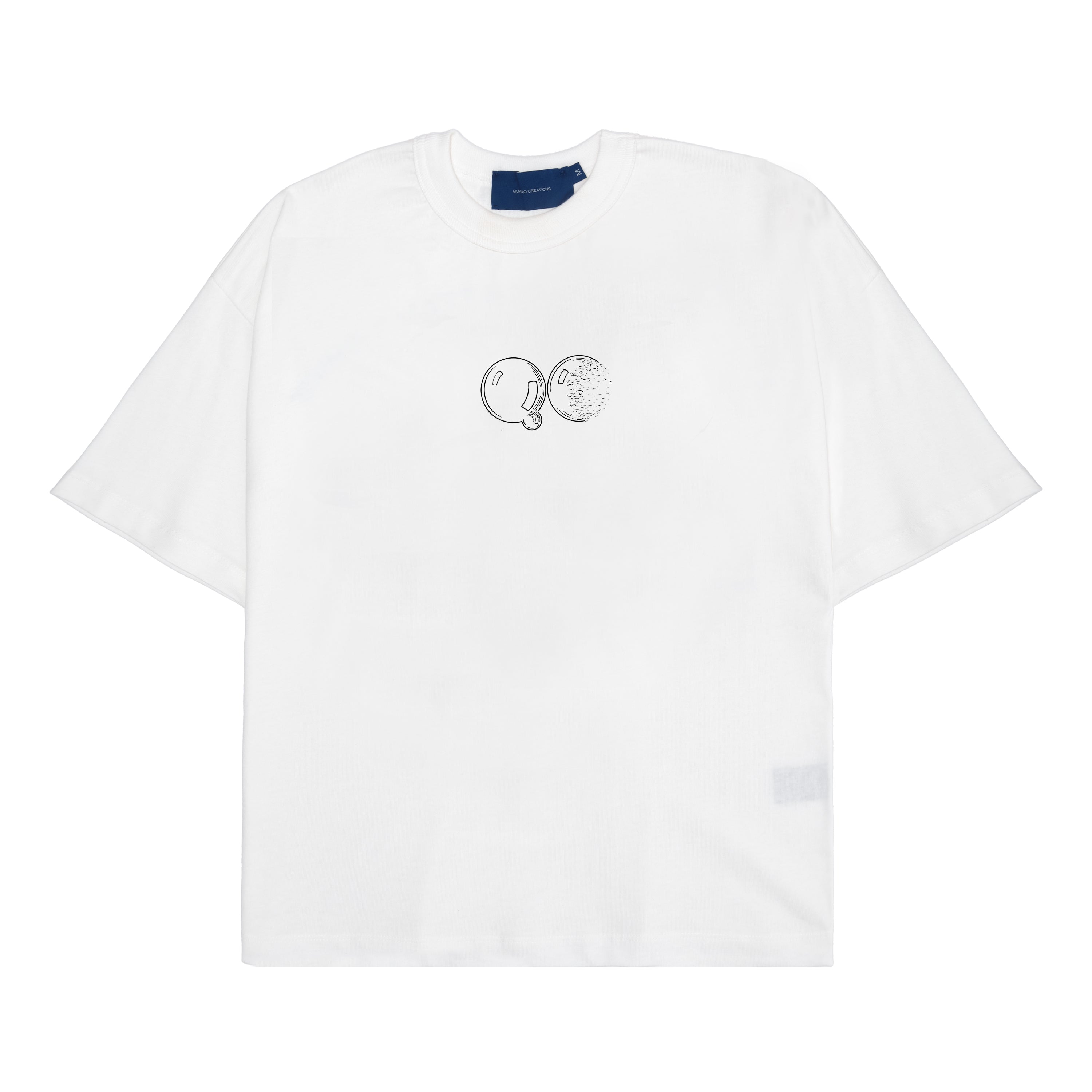 QUADRO CREATIONS -  Camiseta Homo Bulla Off White